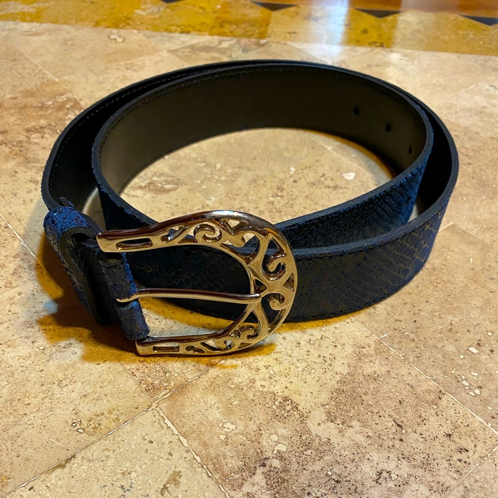 Genuine leather made in Italy BergE belt